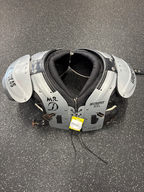 Vist Large View of Product Image Which is Used Douglas MR D SHOULDER PADS FB Shoulder Pads Grey 2X