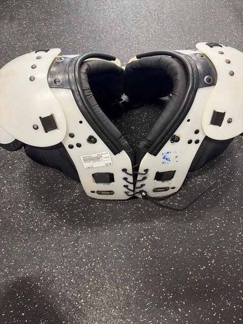Vist Large View of Product Image Which is Used FOOTBALL AMERICA SP FB Shoulder Pads White LG
