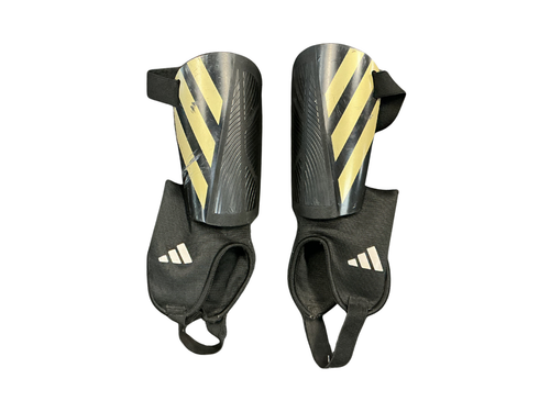 Vist Large View of Product Image Which is Used Adidas Soccer Shin Guards Junior Black MD Tall