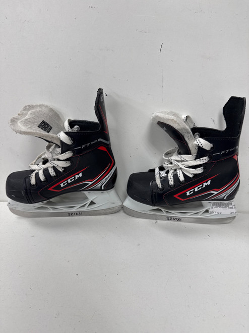 Vist Large View of Product Image Which is Used CCM JETSPEED FT340 Youth Hockey Skate Youth 12.0