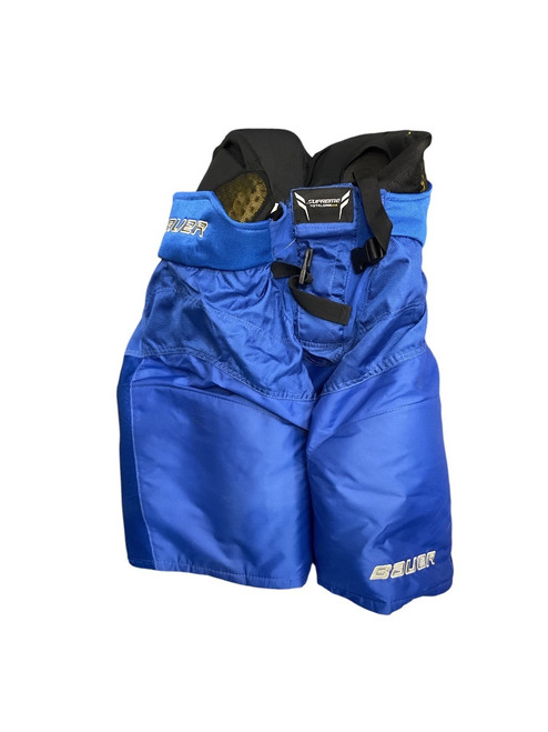 Vist Large View of Product Image Which is Used Bauer SUPREME TOTAL ONE NXG JR LG HP Junior Pant Royal Blue LG
