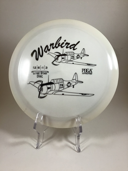 Vist Large View of Product Image Which is Used Lone Star Disc ALPHA WARBIRD Disc Golf Driver White 174g