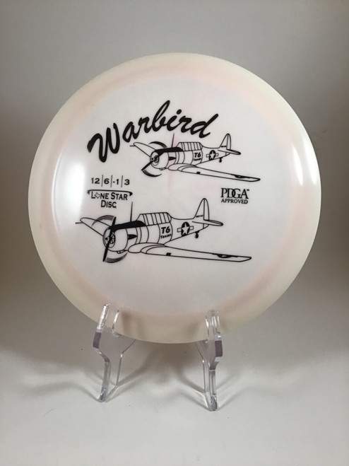 Vist Large View of Product Image Which is Used Lone Star Disc ALPHA WARBIRD Disc Golf Driver Pink 175g