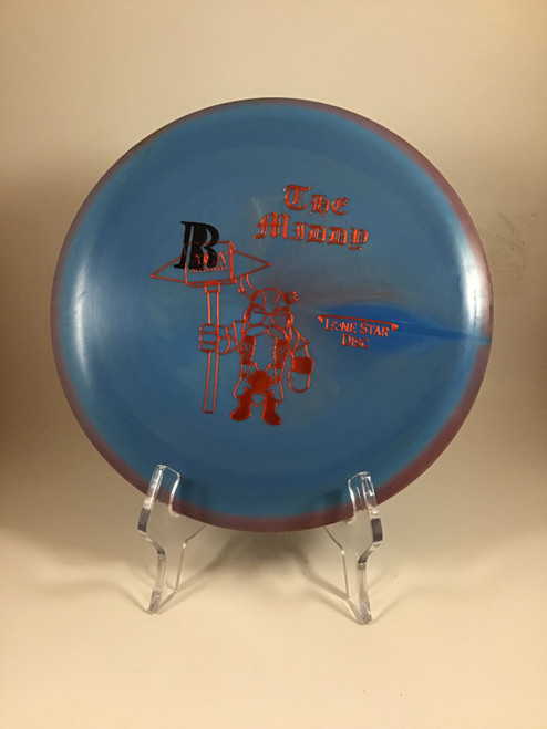 Vist Large View of Product Image Which is Used Lone Star Disc ALPHA MIDDY Disc Golf Mid Range Royal Blue 176g