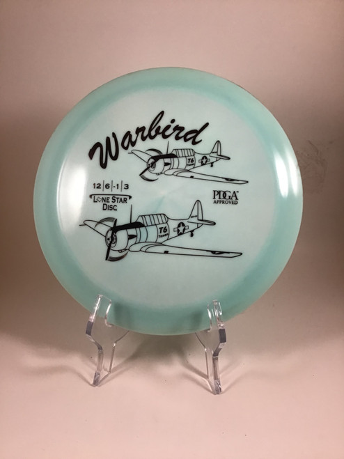 Vist Large View of Product Image Which is Used Lone Star Disc ALPHA WARBIRD Disc Golf Driver Turquoise 174g