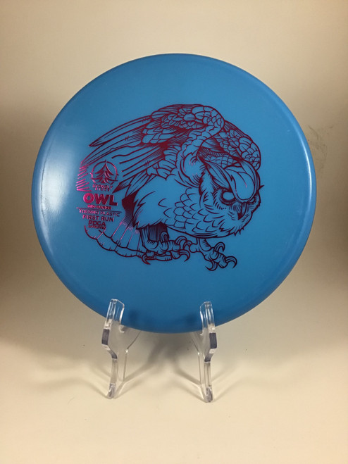 Vist Large View of Product Image Which is Used STOKELY THERMO OWL Disc Golf Putter Royal Blue 174g