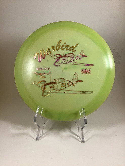Vist Large View of Product Image Which is Used Lone Star Disc ALPHA WARBIRD Disc Golf Driver Green 174g