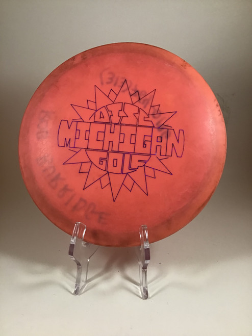 Vist Large View of Product Image Which is Used Discraft PRO D CYCLONE Disc Golf Driver Pink 172g