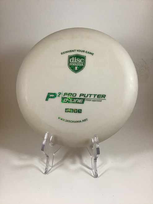 Vist Large View of Product Image Which is Used Discmania D LINE P2 Disc Golf Putter White 175g