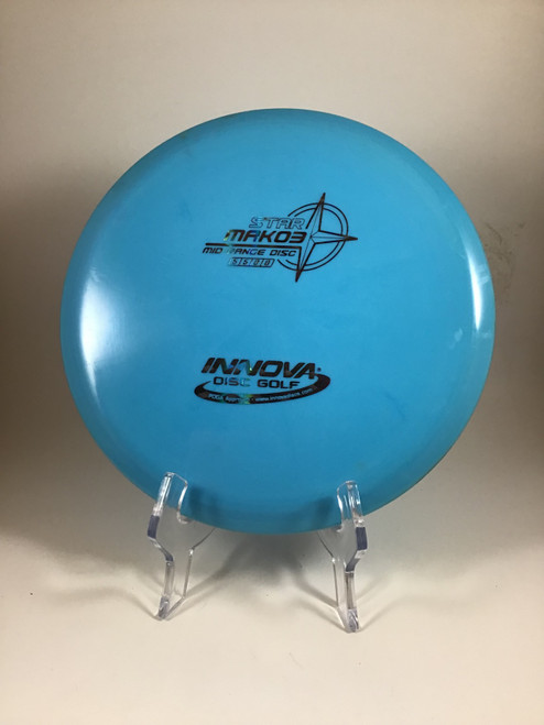 Vist Large View of Product Image Which is Used Innova STAR MAKO3 Disc Golf Mid Range Royal Blue 171g