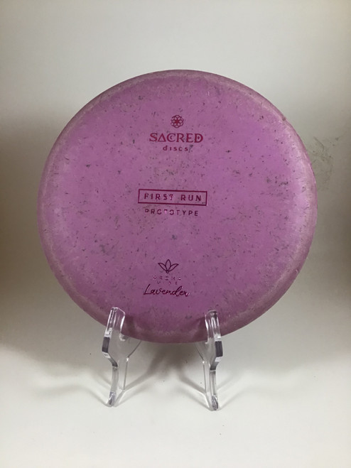 Vist Large View of Product Image Which is Used SACRED AROMA LAVENDER Disc Golf Putter Purple 172g