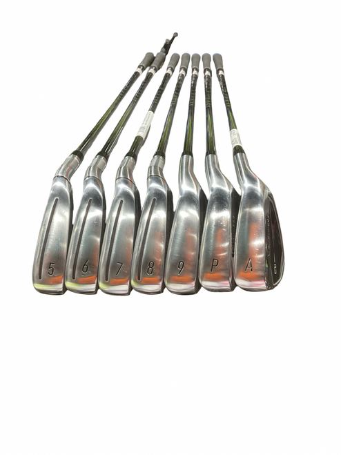 Vist Large View of Product Image Which is Used Taylormade QI IRON SET Mens Iron Set RH 5I-GW/AW