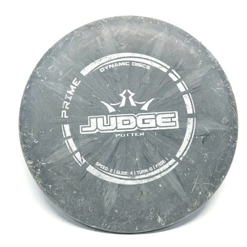 Vist Large View of Product Image Which is Used Dynamic Discs PRIME JUDGE Disc Golf Putter Grey 176g