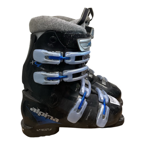 Vist Large View of Product Image Which is Used Alpina X4 LADY Womens Snowboard Boots Black Senior 7.5
