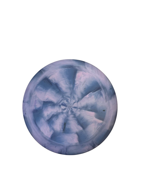 Vist Large View of Product Image Which is Used Discraft BRODIE SMITH ESP SWIRL SOFT ROACH Disc Golf Putter Carolina Blue 174g