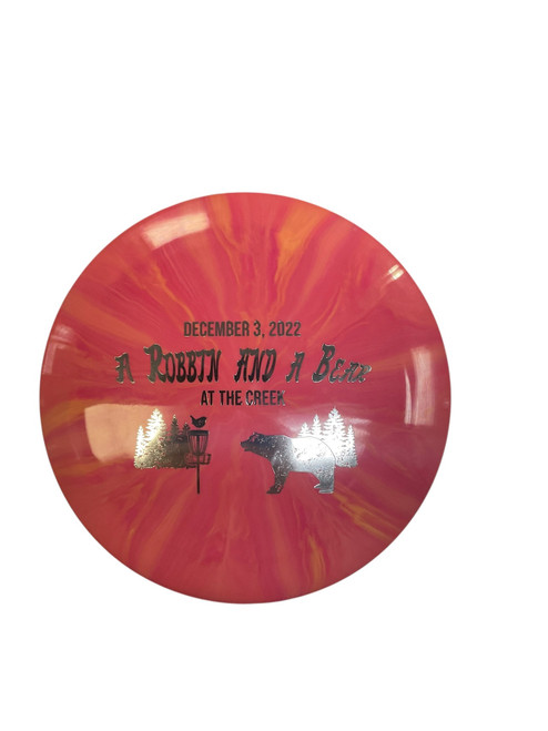 Vist Large View of Product Image Which is Used Latitude 64 BALLISTA PRO Disc Golf Driver Orange 175g