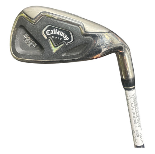 Vist Large View of Product Image Which is Used Callaway FUSION Mens Individual Iron RH 5 Iron