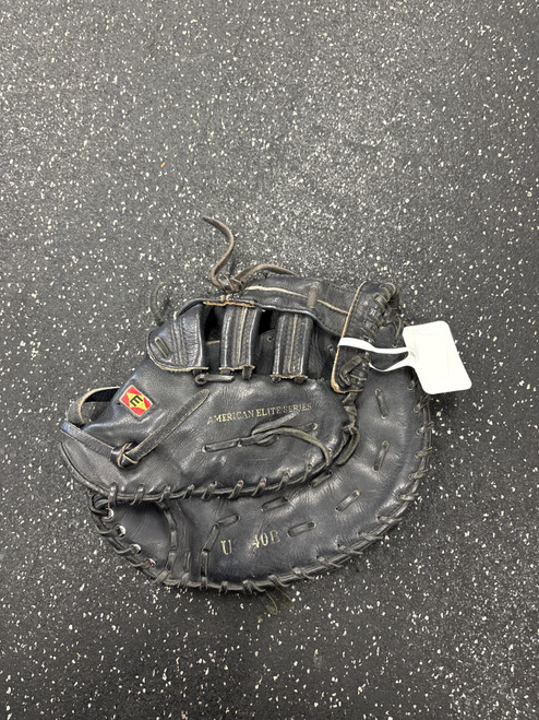 Vist Large View of Product Image Which is Used Easton US340B BB/SB First Base RH Throw Black 12 1/2"