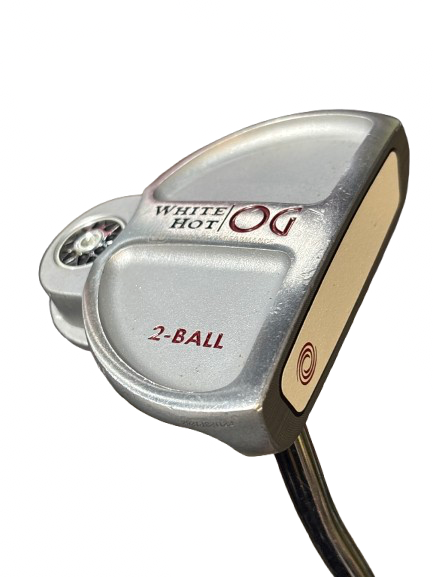 Vist Large View of Product Image Which is Used Odyssey WHITE HOT - 2BALL Mens Putter RH