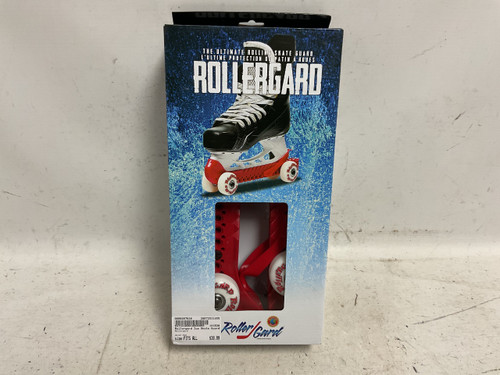 Vist Large View of Product Image Which is Used Rollergard Ice Skate Guard Red Fits all