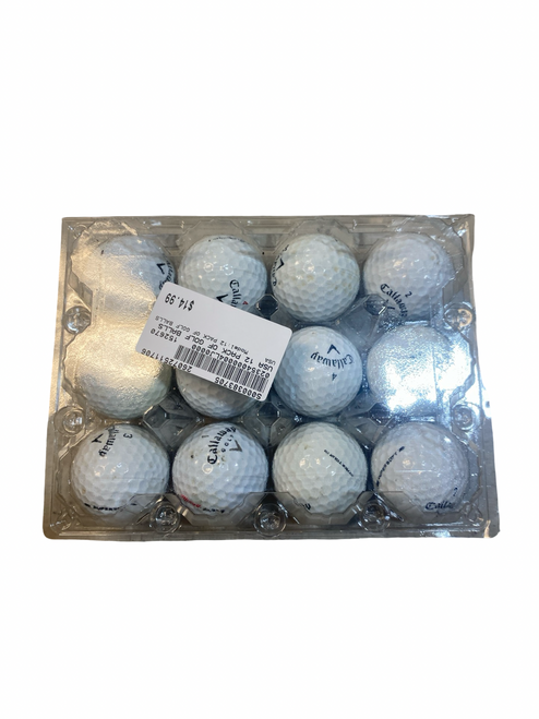Vist Large View of Product Image Which is Used USA 12 PACK OF GOLF BALLS 12 Pack - Golf Balls