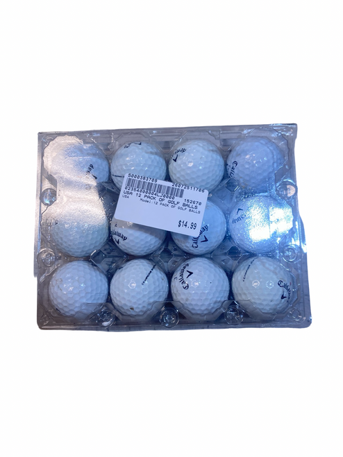 Vist Large View of Product Image Which is Used USA 12 PACK OF GOLF BALLS 12 Pack - Golf Balls