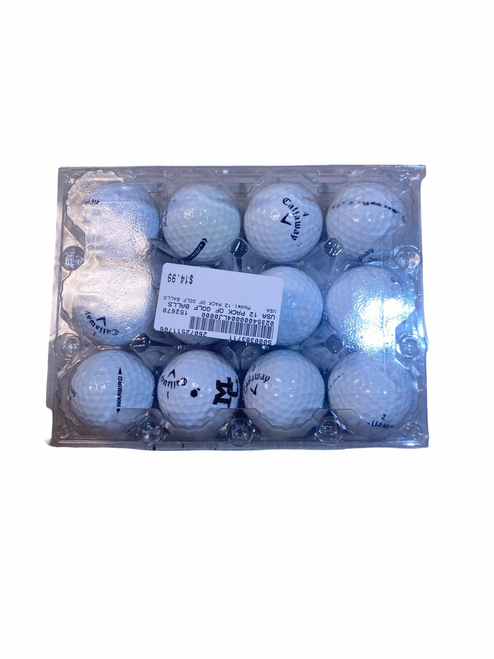 Vist Large View of Product Image Which is Used USA 12 PACK OF GOLF BALLS 12 Pack - Golf Balls