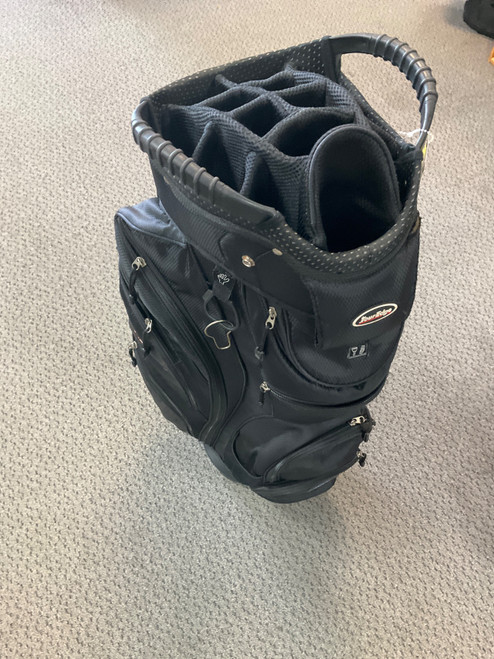 Vist Large View of Product Image Which is Used Tour Edge TE 14 WAY CART BAG Mens Cart Bag Black