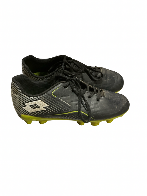 Vist Large View of Product Image Which is Used Soccer Cleats Black Junior 02.5