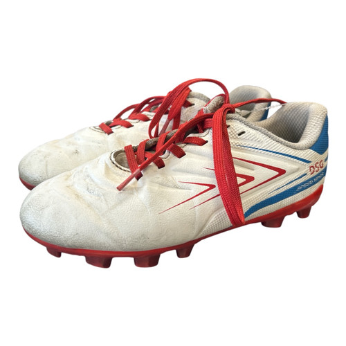Vist Large View of Product Image Which is Used Dsg Soccer Cleats White Junior 01