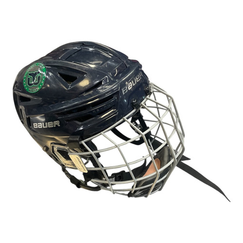 Vist Large View of Product Image Which is Used Bauer REAKT 150 Helmet Cage Combo Navy Blue SM
