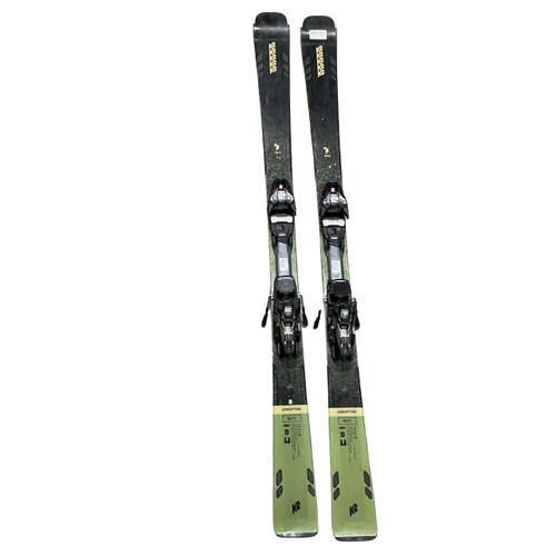 Vist Large View of Product Image Which is Used K2 DISRUPTION 82 TI Mens DH Ski/Binding Black 163 cm
