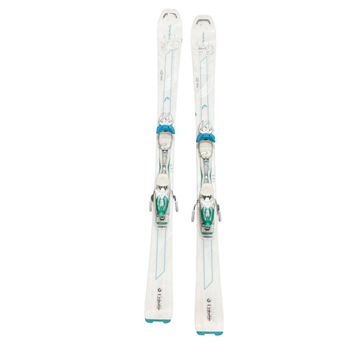 Vist Large View of Product Image Which is Used Head TOTAL JOY Womens DH Ski/Binding White 148 cm