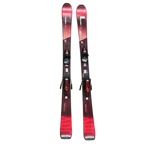 Vist Large View of Product Image Which is Used Head TOTAL JOY Womens DH Ski/Binding Red 158 cm