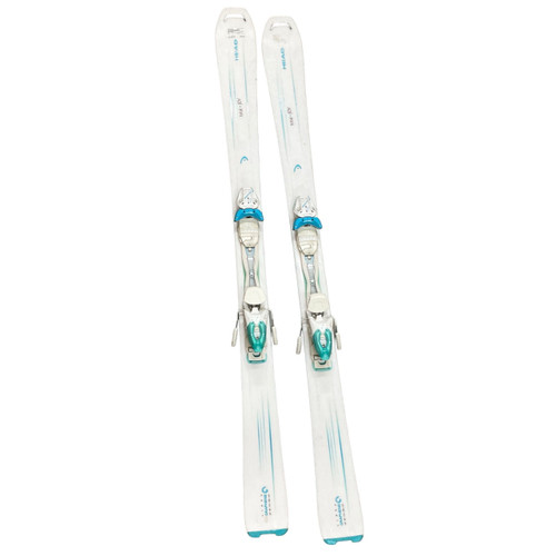Vist Large View of Product Image Which is Used Head TOTAL JOY Womens DH Ski/Binding White 158 cm