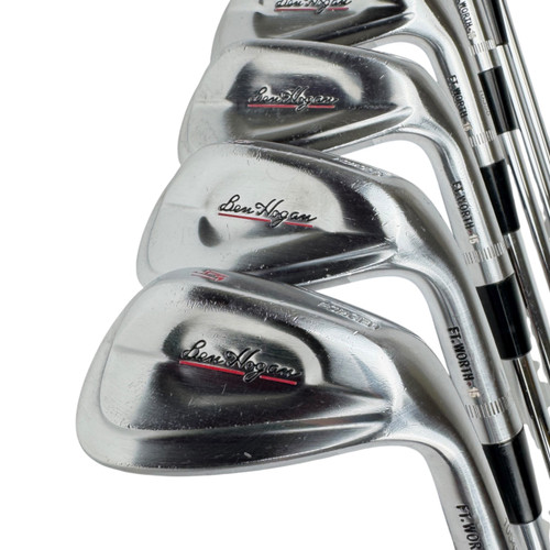 Vist Large View of Product Image Which is Used Ben Hogan FT WORTH 15 Men's RH Iron Set 4I-PW Stiff Flex Steel ShaftStiff Flex Steel Shaft