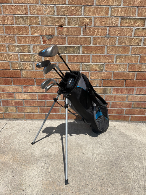Vist Large View of Product Image Which is Used Wilson PROFILE JR Jr Package Set LH Grey 7 Piece