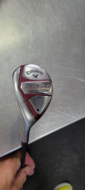 Vist Large View of Product Image Which is Used Callaway DIABLO EDGE Mens Hybrid Club LH 5 Hybrid
