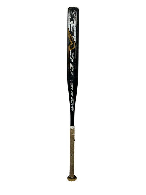 Vist Large View of Product Image Which is Used Miken REVEX BB/SB Slowpitch Bat Black 34"