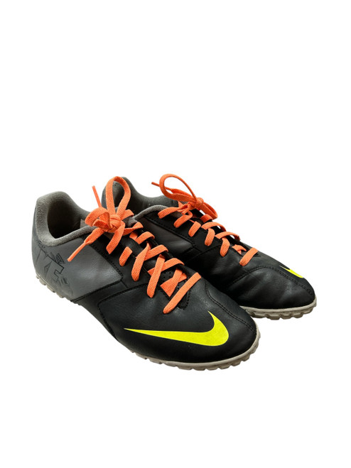 Vist Large View of Product Image Which is Used Nike Soccer Turf Shoes Black And Orange Junior 05