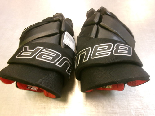 Vist Large View of Product Image Which is Used Bauer VAPOR 3X Senior Gloves Black 13"