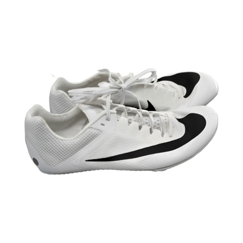 Vist Large View of Product Image Which is Used Nike RIVAL SPRINT Track & Field Cleats Adult White Senior 9.5