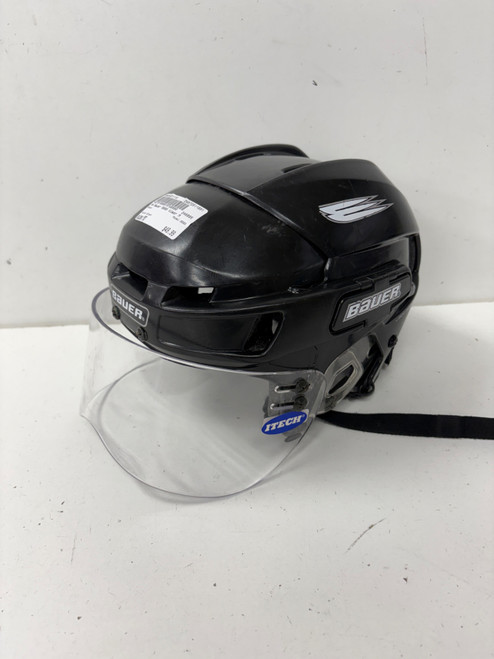 Vist Large View of Product Image Which is Used Bauer 8000 Helmet Half Visor Combo Black MD