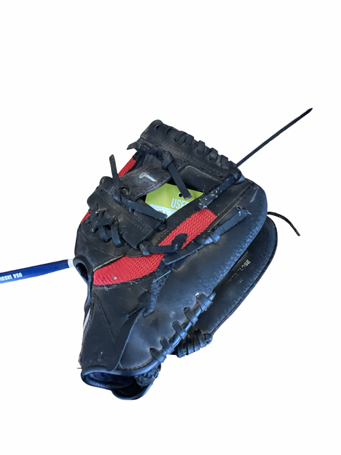 Vist Large View of Product Image Which is Used Mizuno POWER CLOSE 10 BB/SB Glove RH Throw Black 10"