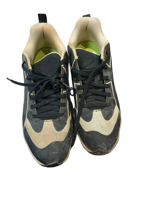 Vist Large View of Product Image Which is Used Under Armour BASEBALL CLEATS BB/SB Cleats Black Senior 6.5