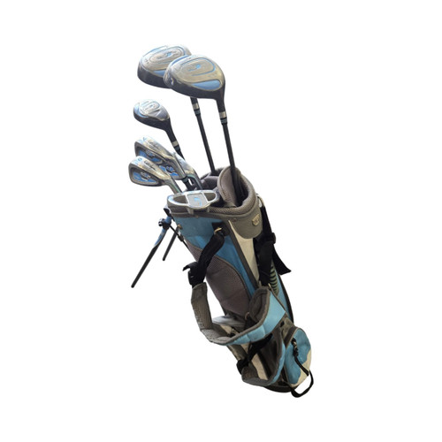 Vist Large View of Product Image Which is Used Walter Hagen HAGEN JR SET Jr Package Set RH Carolina Blue 7 Piece