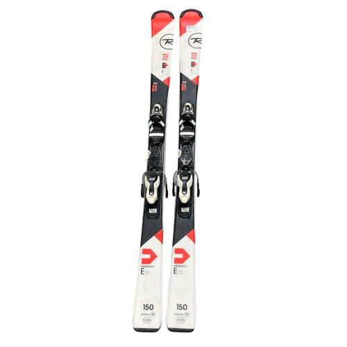 Vist Large View of Product Image Which is Used Rossignol EXPERIENCE RTL Mens DH Ski/Binding White 150 cm