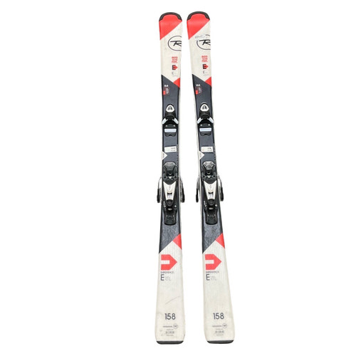 Vist Large View of Product Image Which is Used Rossignol EXPERIENCE RTL Mens DH Ski/Binding White 158 cm