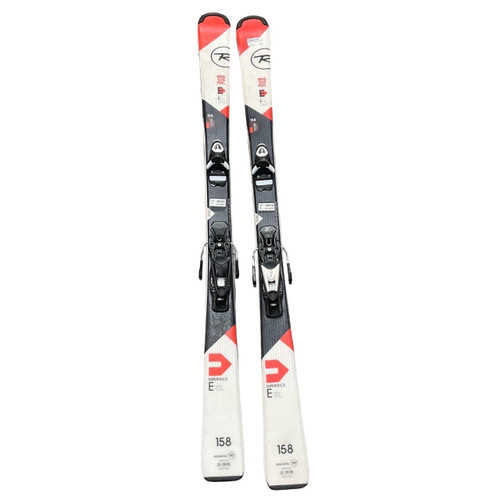 Vist Large View of Product Image Which is Used Rossignol EXPERIENCE RTL Mens DH Ski/Binding White 158 cm