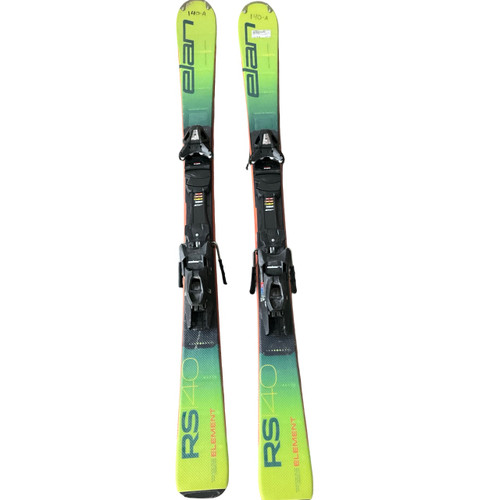 Vist Large View of Product Image Which is Used Elan ELEMENT RS Mens DH Ski/Binding Green 140 cm